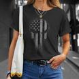 アメリカ国旗 ミリタリー スカル 愛国心 Usa Tシャツ 彼女への贈り物