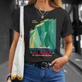アラスカ 広告 ビンテージ レトロ ポスター Tシャツ 彼女への贈り物