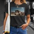アンリ・ルソー作「眠れるジプシー」1897 長袖tシャツ Tシャツ 彼女への贈り物