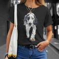 イングリッシュセッター 長袖tシャツ Tシャツ 彼女への贈り物