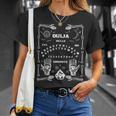 ウィジャボード不気味なホラーゲームでハロウィンアートをプレイ Tシャツ 彼女への贈り物