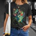 ウクレレミュージックフラワーズハワイ Tシャツ 彼女への贈り物