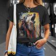 ウルフマン 長袖tシャツ Tシャツ 彼女への贈り物