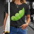 エンドウ豆のさや Tシャツ 彼女への贈り物