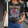 オクトパス侍 エイトアームズ 戦士 メンズ レディース Tシャツ 彼女への贈り物