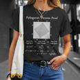 オタクピタゴラスの定理証三角形 数学教師 オタク Tシャツ 彼女への贈り物