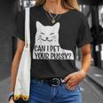 オマンコを撫でてもいい？ Tシャツ 彼女への贈り物