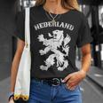 オランダ レトロ オランダ ライオン クラウン オランダ プライド Tシャツ 彼女への贈り物