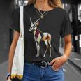 オリックス 動物 モチーフ イラスト オリックス Tシャツ 彼女への贈り物