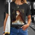 オーギュスト・ルノワール マドモアゼル・ダンヴェールの肖像 Tシャツ 彼女への贈り物