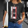 カセット テープ 音楽 ミックス オーディオ 90年代 パーティー 80年代 Tシャツ 彼女への贈り物