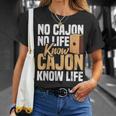 カホン奏者 カホン 音楽愛好家 人生を知る カチョン ペルーのカホン Tシャツ 彼女への贈り物