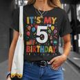 キッズ 5歳の誕生日シャツ男の子キッズ幼児5歳の誕生日男の子 Tシャツ 彼女への贈り物