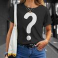 クエスチョンマーク シャツ カップル 男性 女性 キッズ Guess Who コスチューム Tシャツ 彼女への贈り物