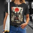クトゥルフ・サムライ、ヴィンテージ・日本のラブクラフト・ホラー Tシャツ 彼女への贈り物