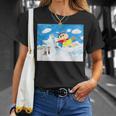 クレヨンしんちゃん 雪のすべり台 Tシャツ 彼女への贈り物