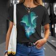 グリーンランド オーロラ ヌーク 北極 オーロラ シーン バケーション Tシャツ 彼女への贈り物