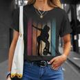 ケトルベル レトロ ワークアウト パワーリフティング ボディビルダー パンプペン Tシャツ 彼女への贈り物