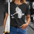 ゴルフ キャバリア グッズ おもしろ 犬 面白い 笑える 和風 Tシャツ 彼女への贈り物