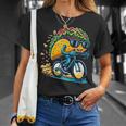 サイクリング タコス ロードバイク 自転車 サイクリスト Tシャツ 彼女への贈り物