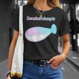 サカバンバスピス パステルカラー おもしろ ゆるかわ かわいい ギフト Tシャツ 彼女への贈り物