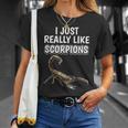 サソリの名言 I Just Really Likecorpions 洋服のサソリ Tシャツ 彼女への贈り物
