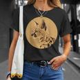 サーバル ワイルドキャット サーバルキャット アフリカン ワイルドキャット アニマル サーバル Tシャツ 彼女への贈り物