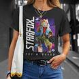 ザ・スーパーマリオギャラクシー・ムービー Fox Mccloud Hero Pose Tシャツ 彼女への贈り物