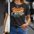 シカゴスタイル ホットドッグギフト ホットドッグ Tシャツ 彼女への贈り物