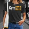 ジムハブ – フィットネス ウエイトリフティング 大人 モチベーション Tシャツ 彼女への贈り物
