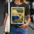 ジャマイカ熱帯地方の宝石レトロなヴィンテージ旅行ポスター Tシャツ 彼女への贈り物