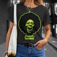 ジョージ・クリントン・ファンカデリック・グリーン・マゴット・ブレイン 長袖tシャツ Tシャツ 彼女への贈り物
