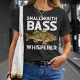 スモールマウスバス ウィスパラー コクチバス 長袖tシャツ Tシャツ 彼女への贈り物