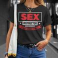 セックスインストラクター初レッスンは無料です-面白いバチェロレッテ Tシャツ 彼女への贈り物