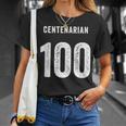 センテナリアン 100周年記念素晴らしい 100歳の誕生日おめでとう Tシャツ 彼女への贈り物