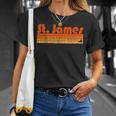 セントジェームス、ニューヨークレトロ80年代スタイル Tシャツ 彼女への贈り物