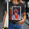 ソビエト宇宙宣伝ポスター Cccp ソビエト連邦 Tシャツ 彼女への贈り物