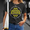 タクシードライバーと皮肉キャブ運転 面白いタクシードライバー Tシャツ 彼女への贈り物