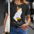 タコキャット-楽しい猫の回文 Tシャツ 彼女への贈り物