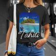 タヒチ フランス領ポリネシア タヒチ Tシャツ 彼女への贈り物