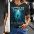 ダイバースキューバダイビング Tシャツ 彼女への贈り物