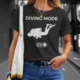 ダイビングモード スキューバダイビングインストラクターダイビング Tシャツ 彼女への贈り物
