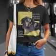 ダックス ミニチュアダックス シルバーダップル スマホ らく 犬 Tシャツ 彼女への贈り物