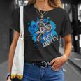 ダーティオフロードバイクダートバイクオートバイマッドスポーツを入手 Tシャツ 彼女への贈り物