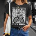 ダートバイクオールドマン Tシャツ 彼女への贈り物