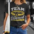 チーム・バツイチ 元 セパレート 皮肉 離婚 Tシャツ 彼女への贈り物