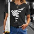 テコンドー 空手 アメリカ国旗 男性 女性 男の子 女の子 テコンドー Tシャツ 彼女への贈り物
