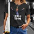 ディールは完了ですボリス・ジョンソン Brexit Deal Tシャツ 彼女への贈り物