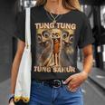 トゥン・トゥン・サフールは面白いイタリアの頭脳を呼んでいます Tシャツ 彼女への贈り物