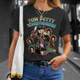 トム・ペティとハートブレイカーズ ロックンロール キャラバン トップハット Tシャツ 彼女への贈り物